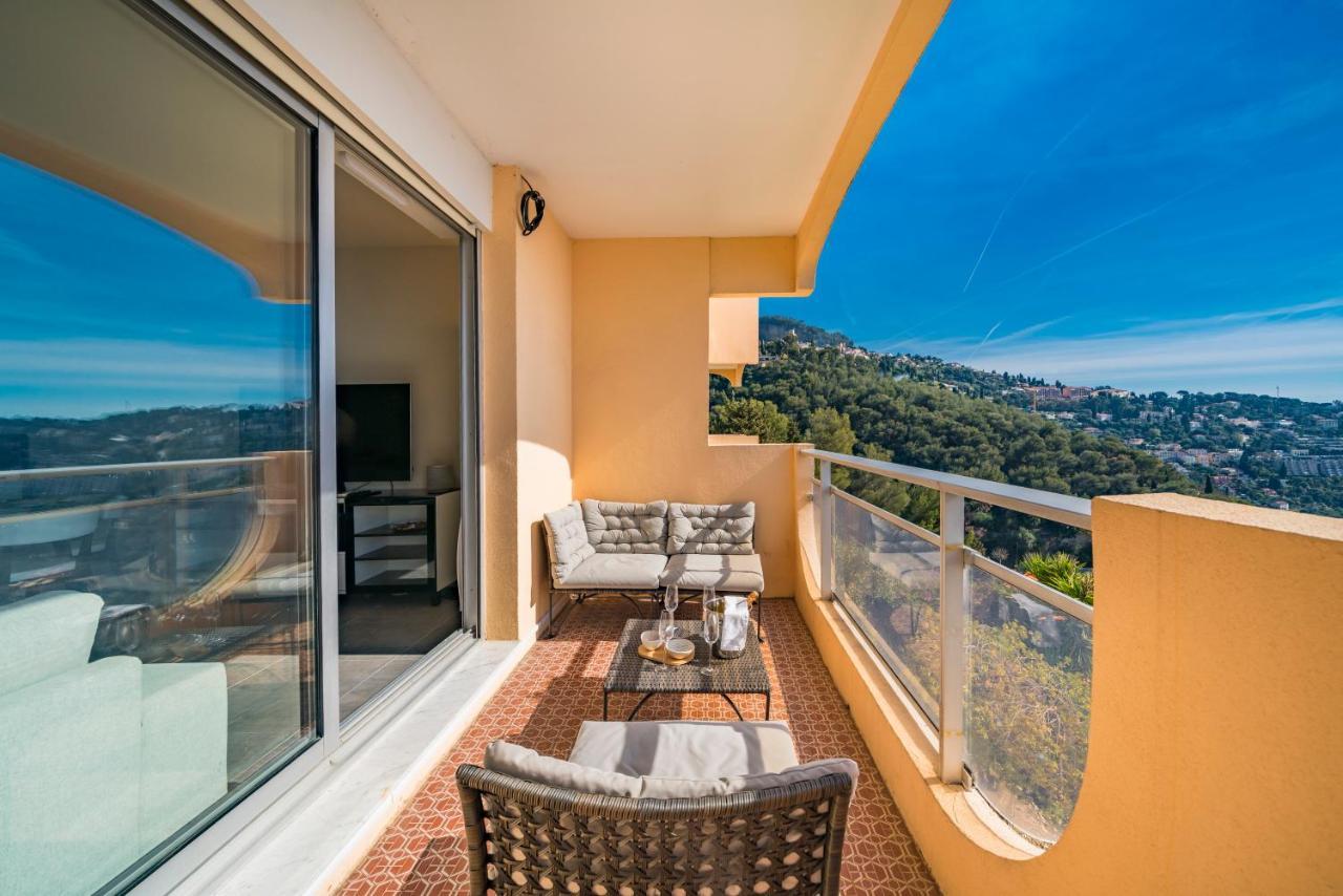 Baie Roquebrune, Balcon Vue Mer, Parking Gratuit - Ao Dış mekan fotoğraf